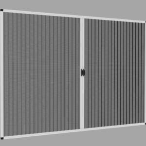 Plisse za terasna i balkonska vrata dvostrani